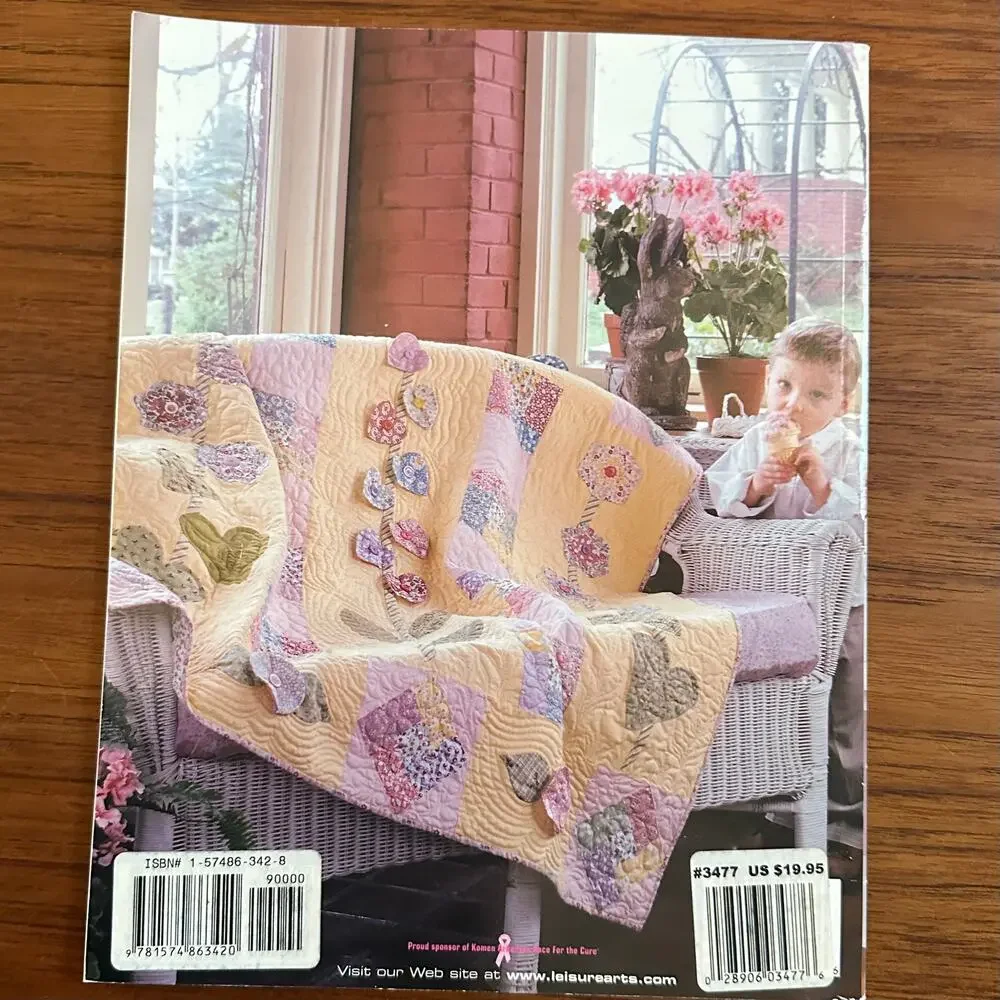 Floral Quilts From Grandma's Cupboard Pattern Book